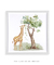 Quadro Decorativo Safari Girafa 2 - Bless Art