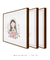 Trio Quadro Decorativo Santa Teresinha - loja online