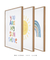 Trio Quadros Decorativos Arco-Íris Sunshine - comprar online