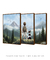 Trio Quadros Decorativos Montanhas - loja online