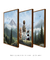 Trio Quadros Decorativos Montanhas - loja online