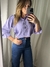 CAMISA CROPPED COM BABADOS - loja online