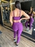 Conjunto de legging clássico Clívia - Açaí - Dona Marra Moda Fitness