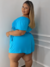 Conjunto Ciganinha Azul Plus Size - comprar online