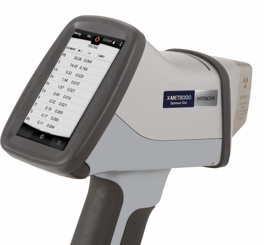 Hitachi X-MET 8000 Optimum Handheld Analyzer