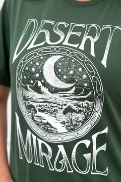 T-shirt Desert Verde na internet