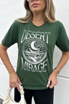 T-shirt Desert Verde - comprar online