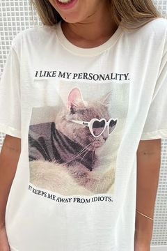 T-shirt My Personality Off White na internet