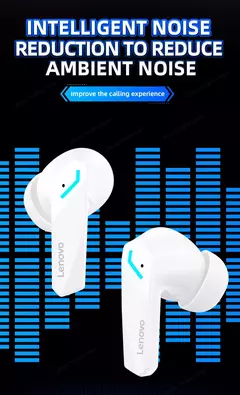 Lenovo-GM2 Pro Sem Fio In-Ear Bluetooth 5.3 Fones De Ouvido, Auriculares Esporti na internet