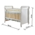 Quarto de Bebê Cômoda 4 Gavetas com Porta Taís Berço Mini Cama Mirelle Branco Carolina Baby - comprar online