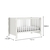 Berço Americano Mini Cama Laís Branco Carolina Baby - Carolina Baby