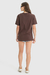 Camiseta Basic Marrom - loja online