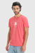 Camiseta Hat Mescla Vermelho - comprar online