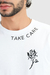 Camiseta Take Care Branco na internet