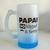 CANECA DE VIDRO JATEADO PERSONALIZADA - DIA DOS PAIS - comprar online