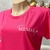 CAMISETA PERSONALIZADA IMPRESÃO DTF FRENTE E VERSO - ROSA PINK - comprar online