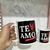 KIT CANECA E ALMOFADA PERSONALIZADAS TE AMO HOJE E SEMPRE - Viartes Criativos - Gráfica e Personalizados