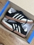 ADIDAS SAMBA COURO PRETO CREME na internet