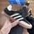 ADIDAS SAMBA COURO PRETO CREME