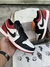 NIKE JORDAN LOW VERMELHO BLACK na internet