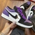 NIKE JORDAN LOW ROXO BLACK