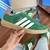 ADIDAS GAZELLE COURO VERDE