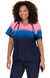 Reform Top Peony Pink/Royal Blue/Navy en internet