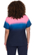 Reform Top Peony Pink/Royal Blue/Navy - comprar en línea