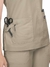 Stretch Liv Top Desert Khaki en internet