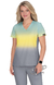 Cali Top Sage Sunshine Platinum Grey Ombre