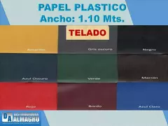 Papel Plástico nacional x 1.10 ancho v/c