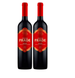 Kit com 2 Vinhos Tinto Suave Bordô Do Frade