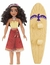 Boneca Princesa Moana Surfista Hasbro F3390