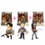 Kit 3 Bonecos Fear The Walking Dead Metals Cast Jada Toys