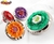 Kit 6 Beyblade Tornado Metal Fusion + 4 Lançadores + Maleta na internet