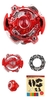 Beyblade Burst Grip + Lançador Modelos Variados Shu, Valt