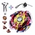 Kit 6 Beyblade Burst Xgyro + 3 Lançadores + Arena + Maleta - 4G SHOP