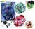 Kit 2 Beyblade 2 Lançador Arena Ponteira Pião Bey blad Valt - comprar online