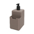 Dispensador de Jabon De Plastico Coza Single Warm Grey