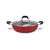 Wok Con Tapa y Manijas 28 cm 4,10L Brinox Linea Saffron