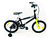 Bicicleta Infantil Enrique Arrow 14 Negro y Amarillo