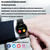 Smartwatch GP002 Reloj Inteligente Malla Negra Compatible con Samsung Xiaomi y Otros - pinguinoshop