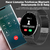 Smartwatch GP002 Reloj Inteligente Malla Negra Compatible con Samsung Xiaomi y Otros - tienda online