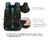 Mochila Antirrobo Urbana Impermeable Usb Porta Notebook Con Candado 35L en internet