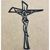 Crucifixo de Parede Quadro Aplique Decorativo Mdf Cor Preto - Artpical