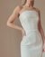 Vestido Midi Carlos Bacchi Off-white 36/38 - comprar online