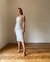 Vestido Midi Carlos Bacchi Off-white 36/38 na internet