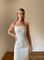 Vestido Midi Carlos Bacchi Off-white 36/38 - Mix & Match Second Hand