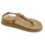 Sandália Feminina Flatform Tiras Pedraria Moleca 5509.204 - Multimarcasltda