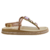 Sandália Feminina Flatform Tiras Pedraria Moleca 5509.204 - comprar online